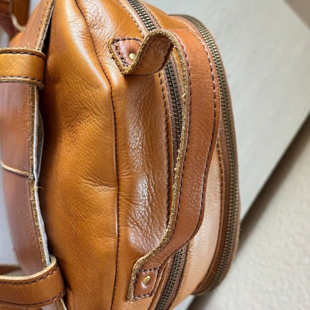 MARGOT NEW YORK kimmie backpack cognac - Picture 5 of 12